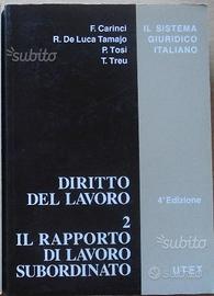Diritto del lavoro,Utet,Carinci