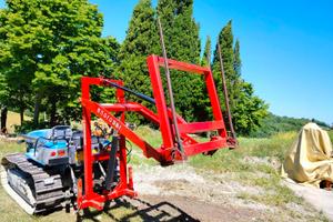 Caricatore posteriore a forca per balle Enorossi