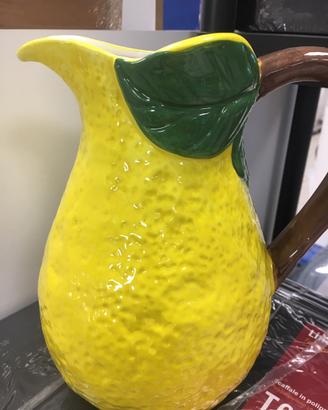 Brocca in ceramica colorata