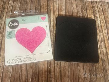 Fustella a forma di cuore Sizzix Bigz