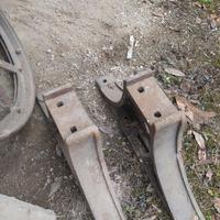 ruote in ferro con assale 
