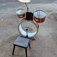 Batteria Bontempi Rock Drummer per bambini