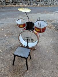 Batteria Bontempi Rock Drummer per bambini