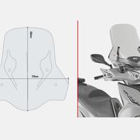 PARABREZZA GIVI KYMCO AGILITY 300i