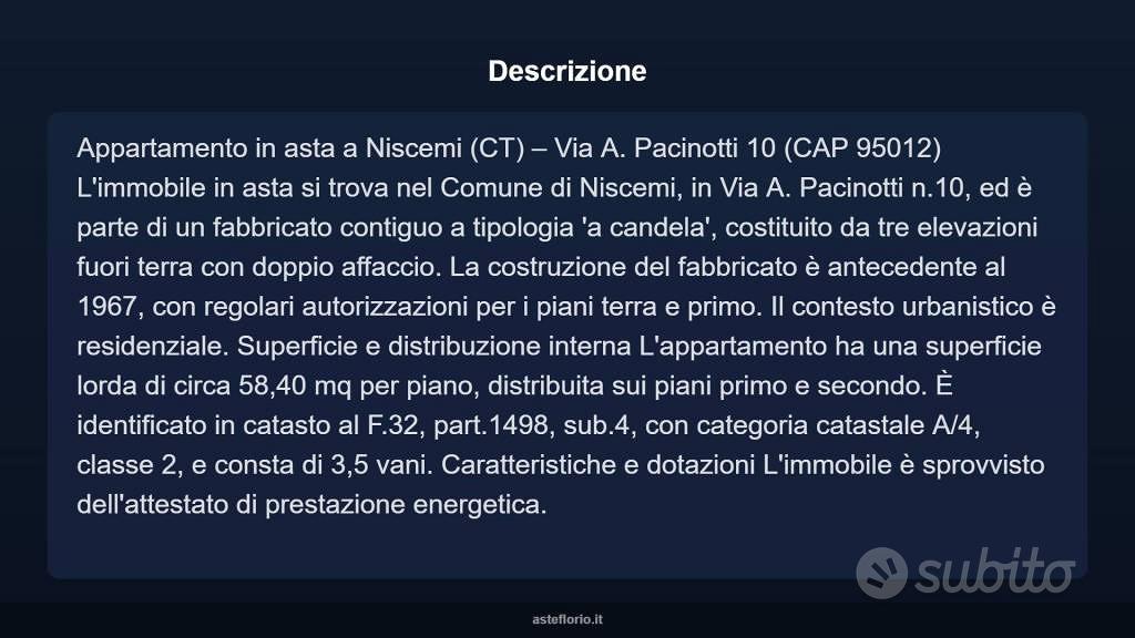 Appartamento – Niscemi, Caltanissetta - Vista 4