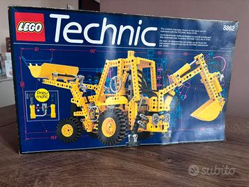 Lego Technic 8862  escavatore ruspa mietitrebbia