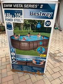 Piscina bestway 4.88mX3.05m