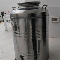 contenitore acciaio inox 50l