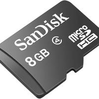 microsd sandisk 8gb