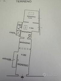 Beccaria/oberdan 100mq fondo commerciale/studio