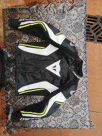 giacca 54 dainese in pelle come NUOVA