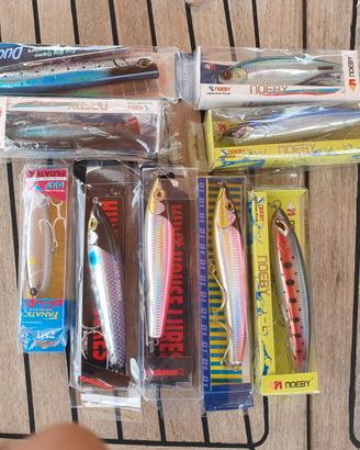 Artificiali top water, spinning al tonno