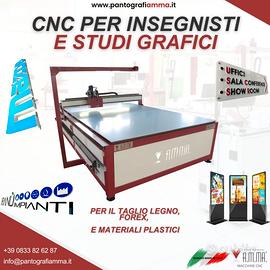 Pantografo cnc per insegnisti e studi grafici