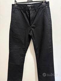 Vans pantaloni chino neri 32x30 uomo