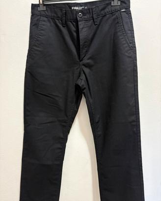Vans pantaloni chino neri 32x30 uomo