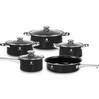 HomeVero Batteria Pentole

9 Pezzi Nero

