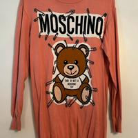 Abito maglia rosa antico Moschino Couture