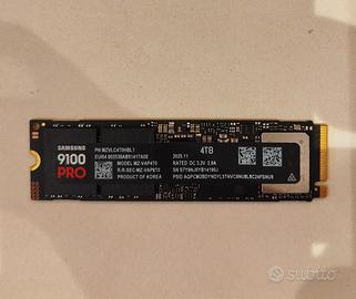 SSD NVMe Samsung 9100 Pro da 4TB