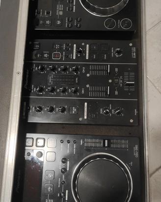 Pioneer 2 cdj 350 + djm350 + case originale