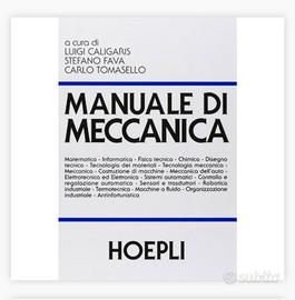 manuale di meccanica hoepli