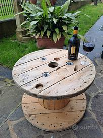 bobine uso tavolino per giardino 