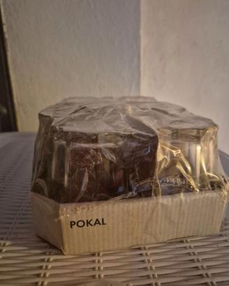 Set bicchieri Ikea linea Pokal Nuovi