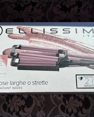 Piastra capelli a onde strette o larghe