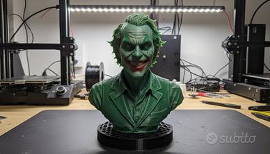 Busto Joker Heath Ledger (Il Cavaliere Oscuro) - D