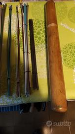 Aghi da lana con vecchio porta aghi