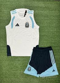 Kit Canotta e Pantaloncini Argentina Taglia L