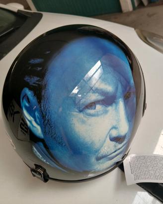 casco jet da collezione  vasco rossi 