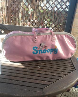 Borsone Bauletto Borsa Sport Vintage Snoopy