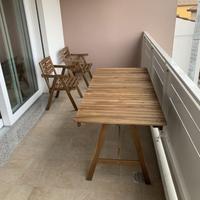 Set tavolo e 4 sedie