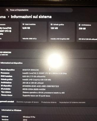 PC da ufficio/gioco (leggi la descrizione)