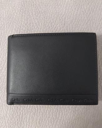 Portafoglio in pelle Calvin Klein