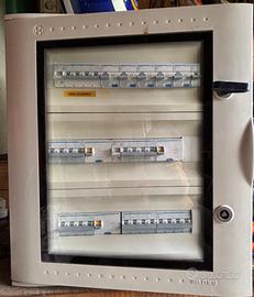 Quadro elettrico stagno Hager con Oblò