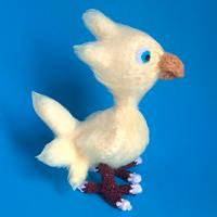Final Fantasy Chocobo peluche plush crochet