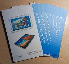 Protezione schermo Tablet 10.1"   8 pezzi