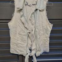 Gilet di Jeans Guess Donna, giacca in jeans washed
