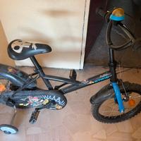 Bici bimbo pirati Decathlon con rotelle rimovibili