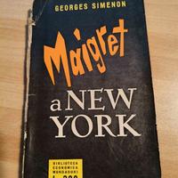 Libro "Maigret a New York" - G. Simenon 1956