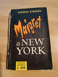 Libro "Maigret a New York" - G. Simenon 1956