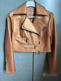 Chiodo ecopelle bronzo