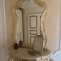 console barocca colore oro