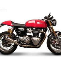 Triumph Thruxton 1200 R Termignoni terminali omolo