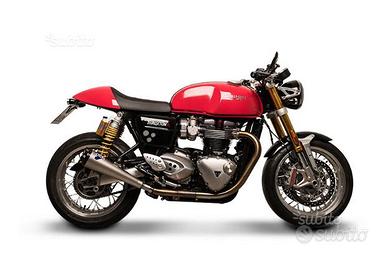 Triumph Thruxton 1200 R Termignoni terminali omolo