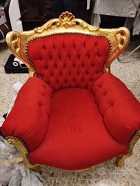 poltrona luigi XVI