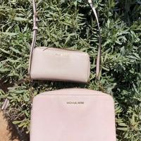 Borsa + portafoglio Michael Kors rosa