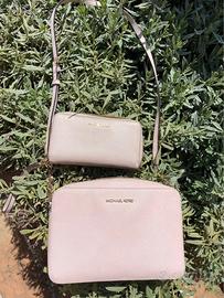 Borsa + portafoglio Michael Kors rosa