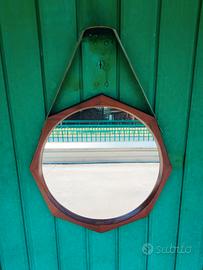 Specchio ottagonale di produzione italiana anni 60